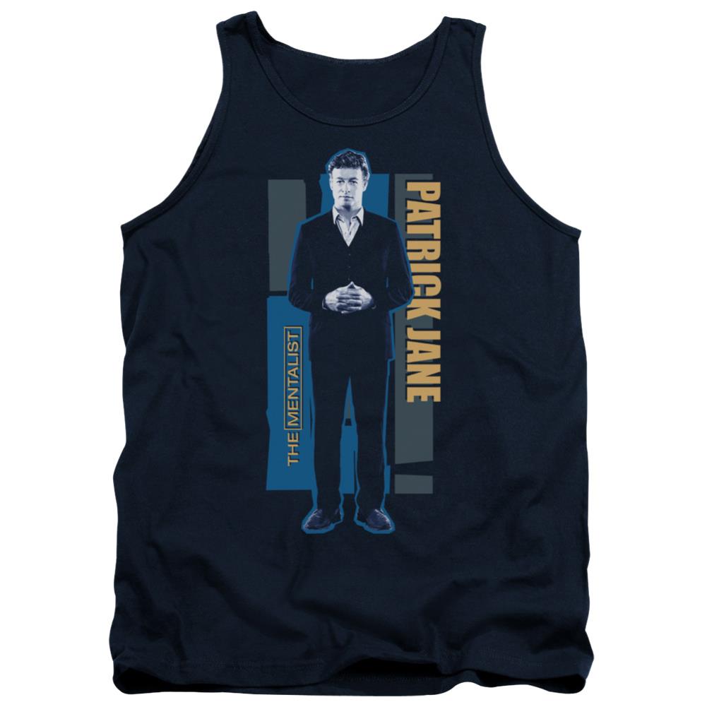 The Mentalist Patrick Jane Men's 18/1 Cotton Tank Top