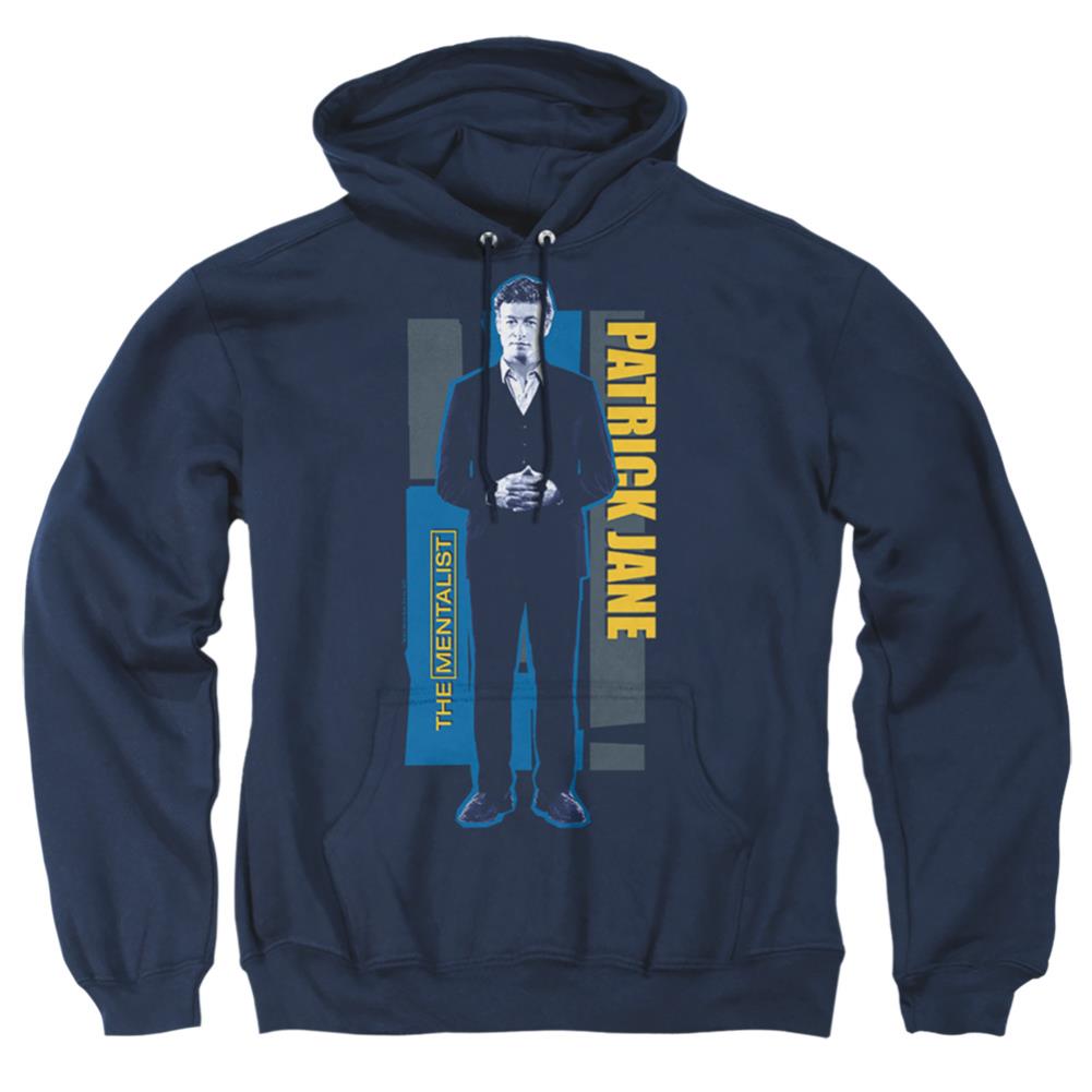 The Mentalist Patrick Jane Men's Pull-Over 75 25 Poly Hoodie