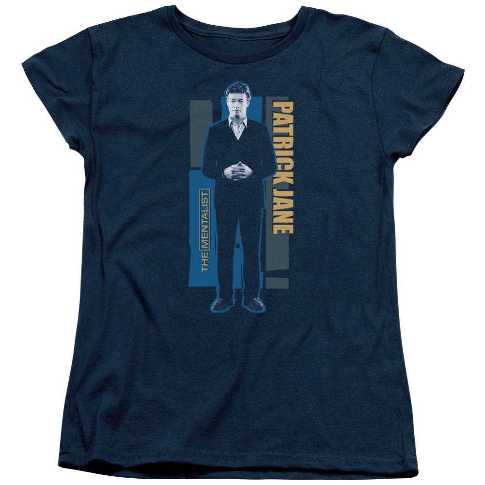 The Mentalist Patrick Jane Women's 18/1 Cotton Short-Sleeve T-Shirt