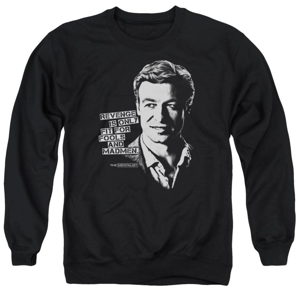 The Mentalist Revenge Men's Crewneck 50 50 Poly Long-Sleeve T-Shirt