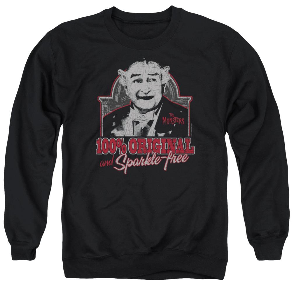 The Munsters 100% Original Men's Crewneck 50 50 Poly Long-Sleeve T-Shirt