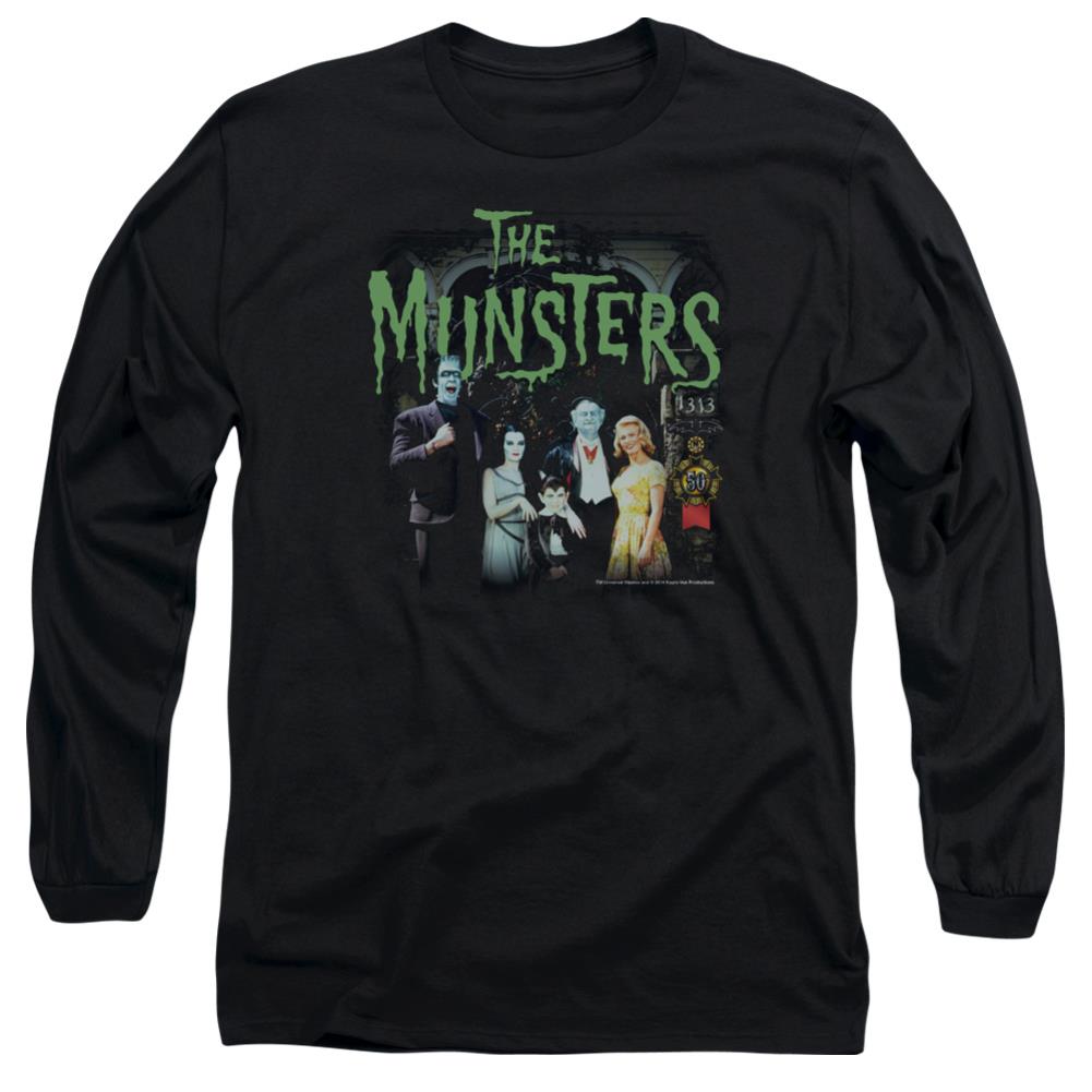 The Munsters 1313 50 Years Men's 18/1 Cotton Long-Sleeve T-Shirt