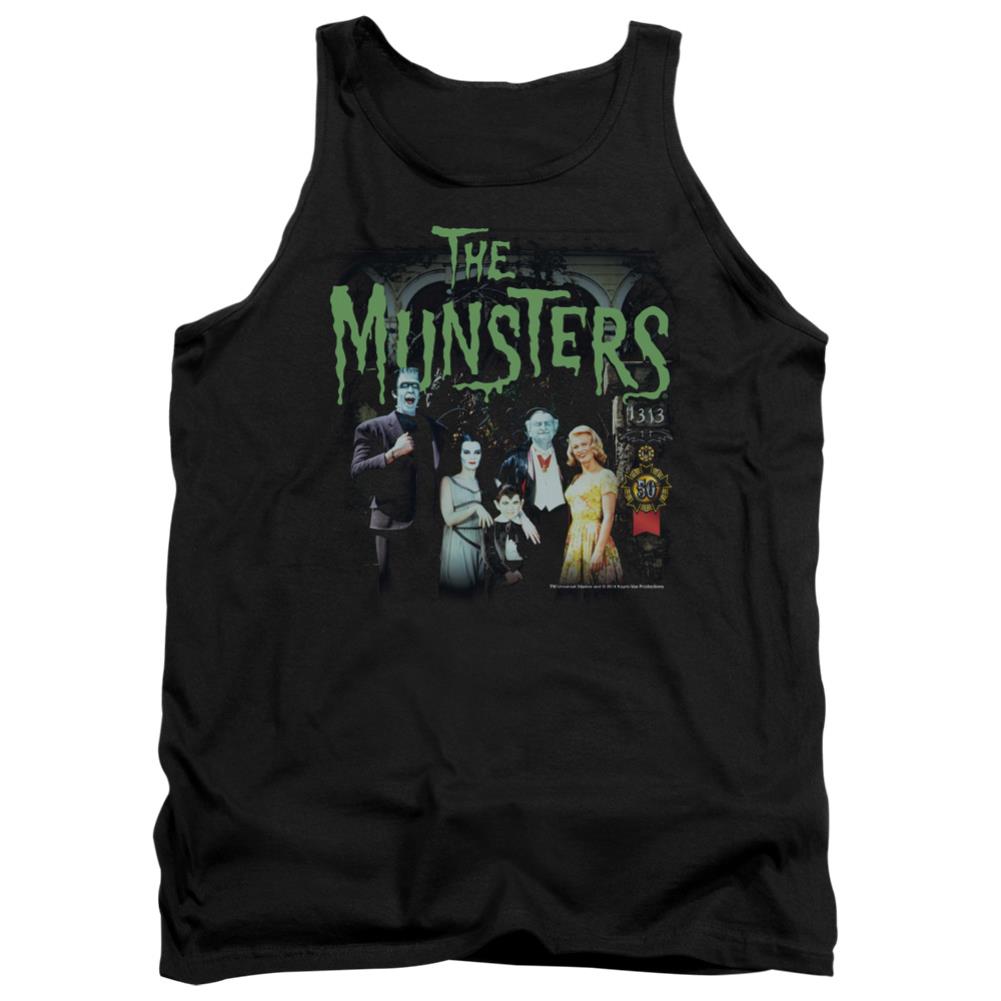The Munsters 1313 50 Years Men's 18/1 Cotton Tank Top