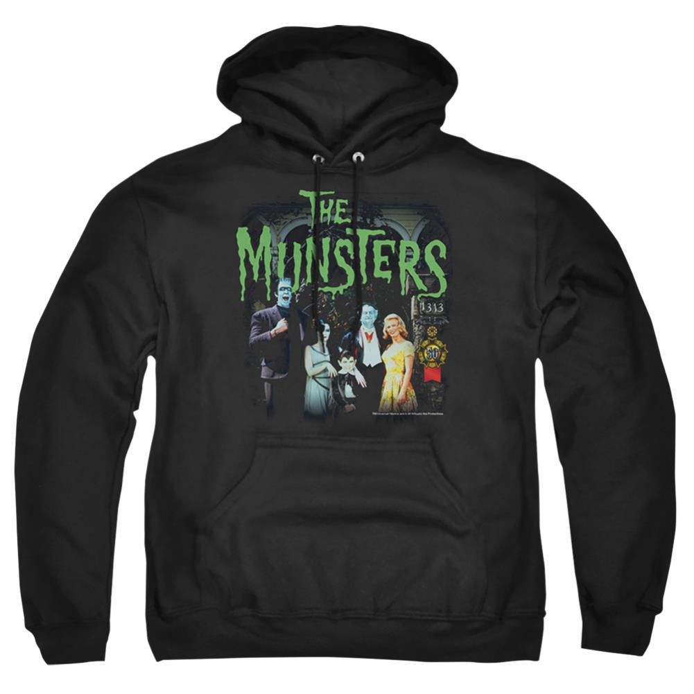 The Munsters 1313 50 Years Men's Pull-Over 75 25 Poly Hoodie