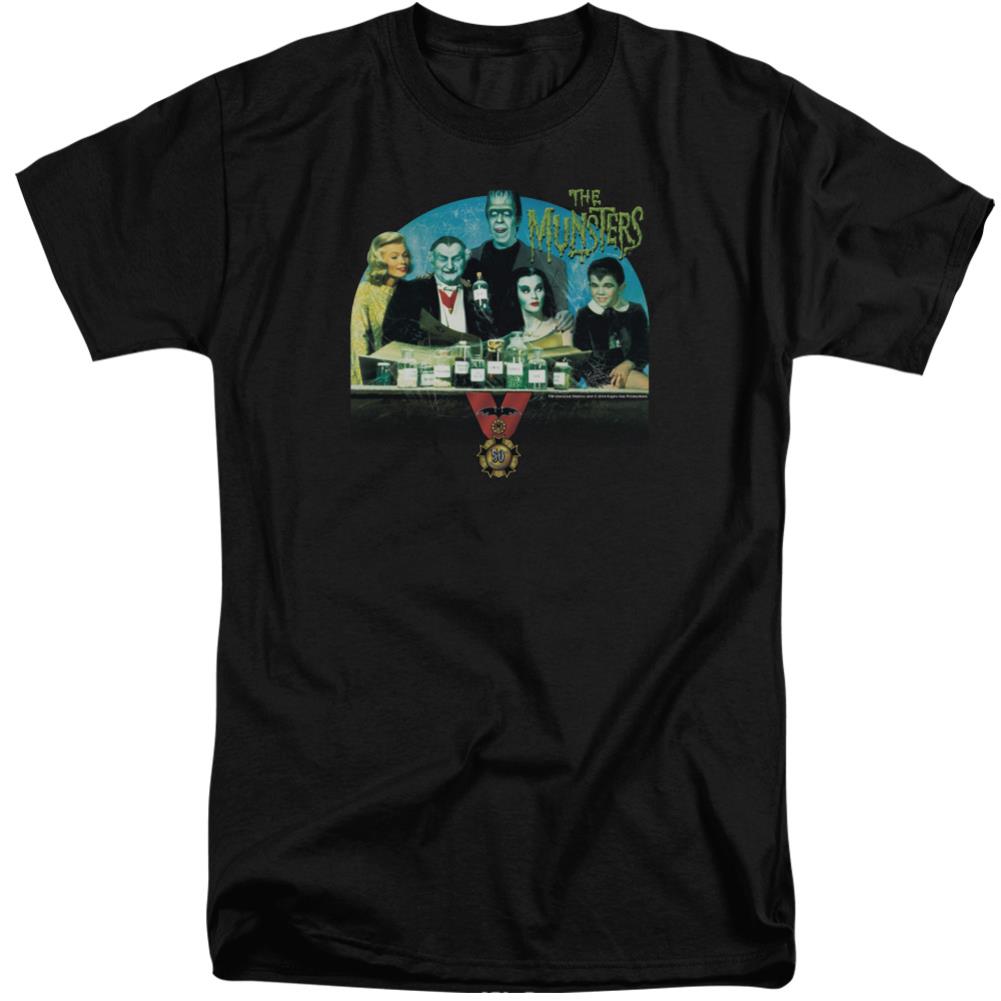 The Munsters 50 Year Potion Men's 18/1 Tall Cotton Short-Sleeve T-Shirt