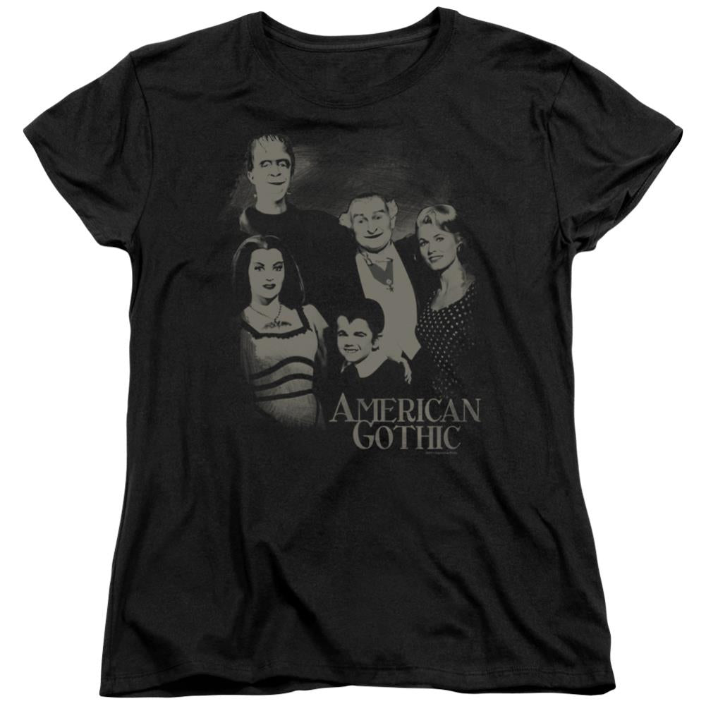 The Munsters American Gothic Women's 18/1 Cotton Short-Sleeve T-Shirt