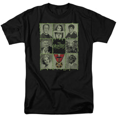 The Munsters Blocks Men's 18/1 Cotton Short-Sleeve T-Shirt