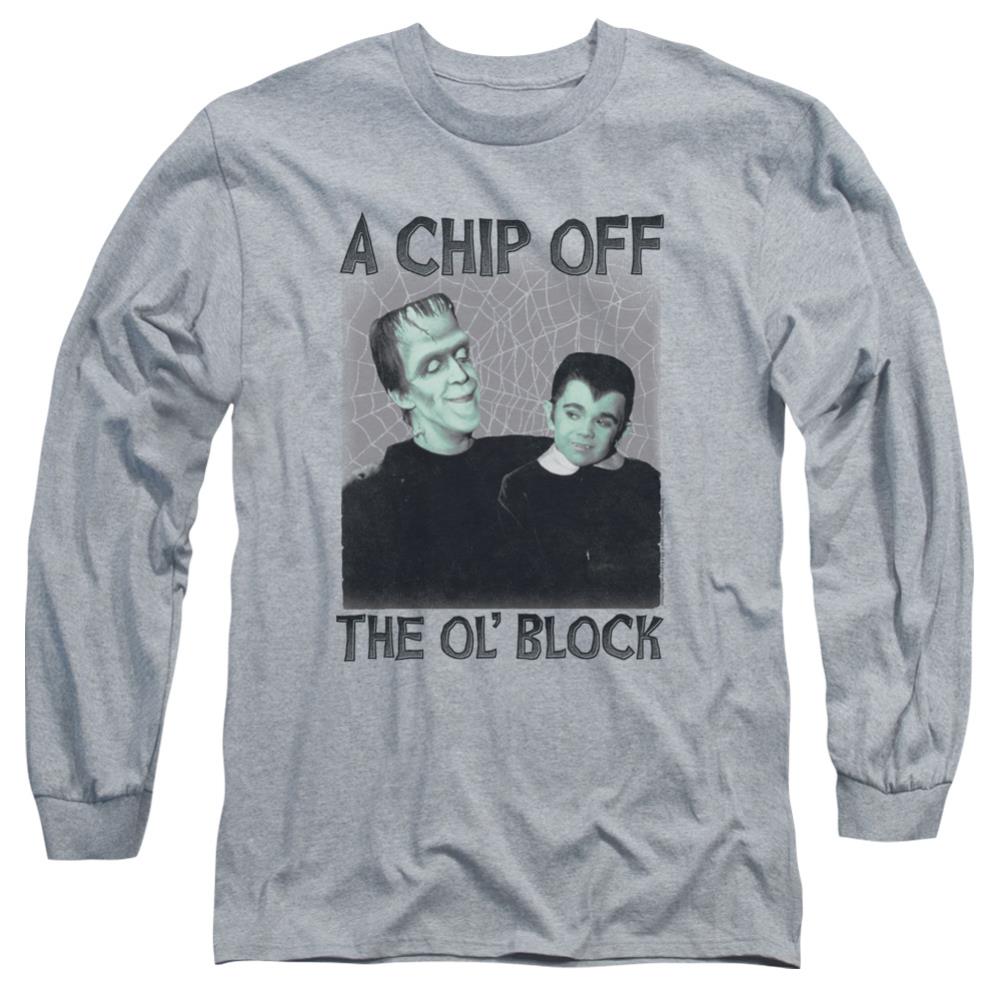 The Munsters Chip Men's 18/1 Cotton Long-Sleeve T-Shirt