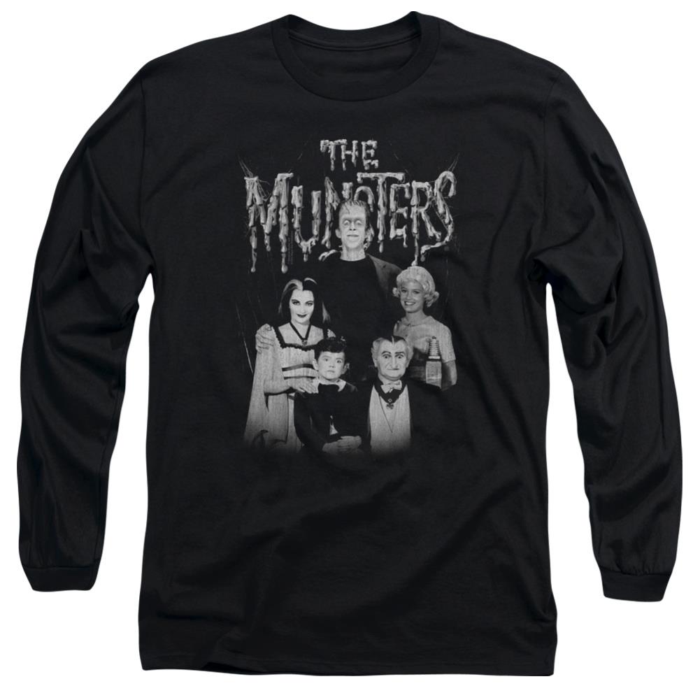 The Munsters Family Portrait Men's 18/1 Cotton Long-Sleeve T-Shirt