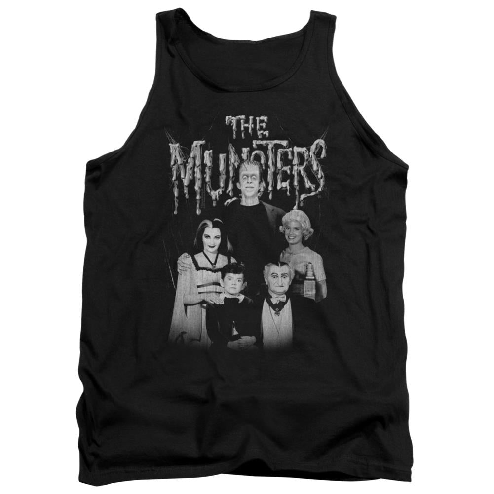 The Munsters Family Portrait Men's 18/1 Cotton Tank Top