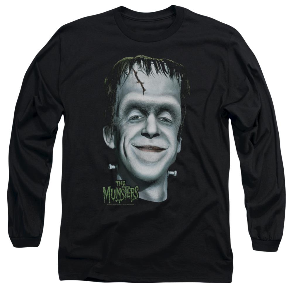 The Munsters Herman's Head Men's 18/1 Cotton Long-Sleeve T-Shirt