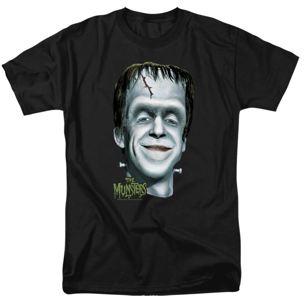 The Munsters Herman's Head Men's 18/1 Cotton Short-Sleeve T-Shirt