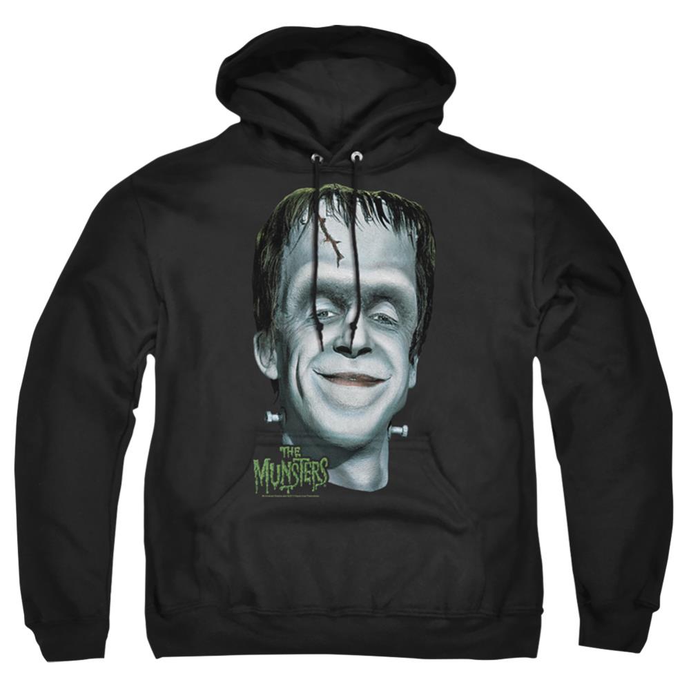 The Munsters Herman's Head Men's Pull-Over 75 25 Poly Hoodie