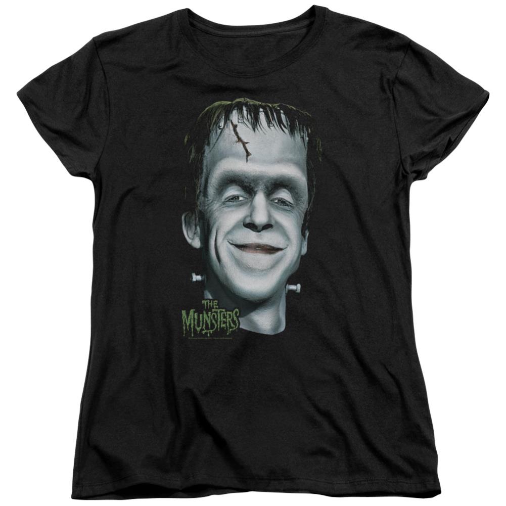 The Munsters Herman's Head Women's 18/1 Cotton Short-Sleeve T-Shirt