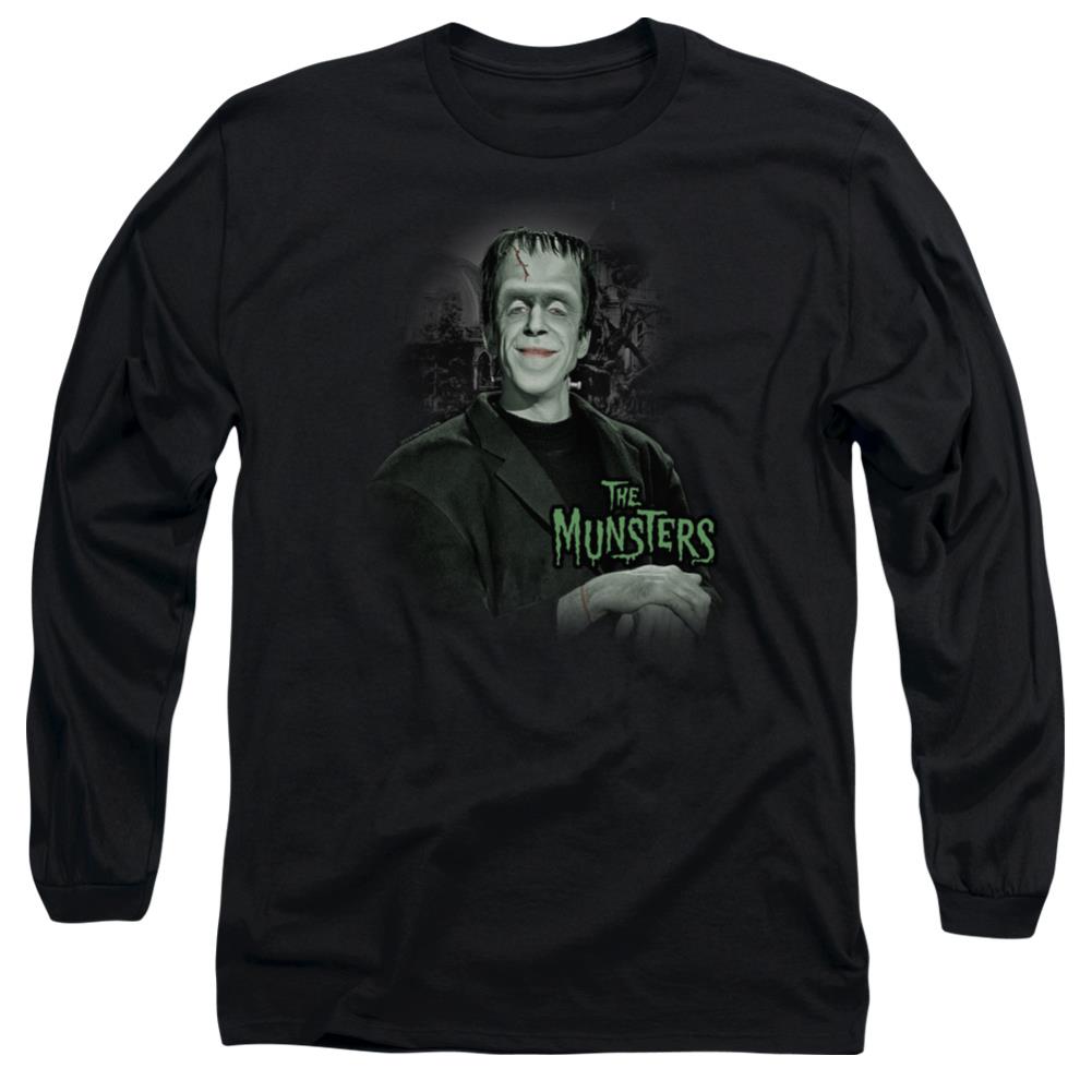 The Munsters Man Of The House Men's 18/1 Cotton Long-Sleeve T-Shirt