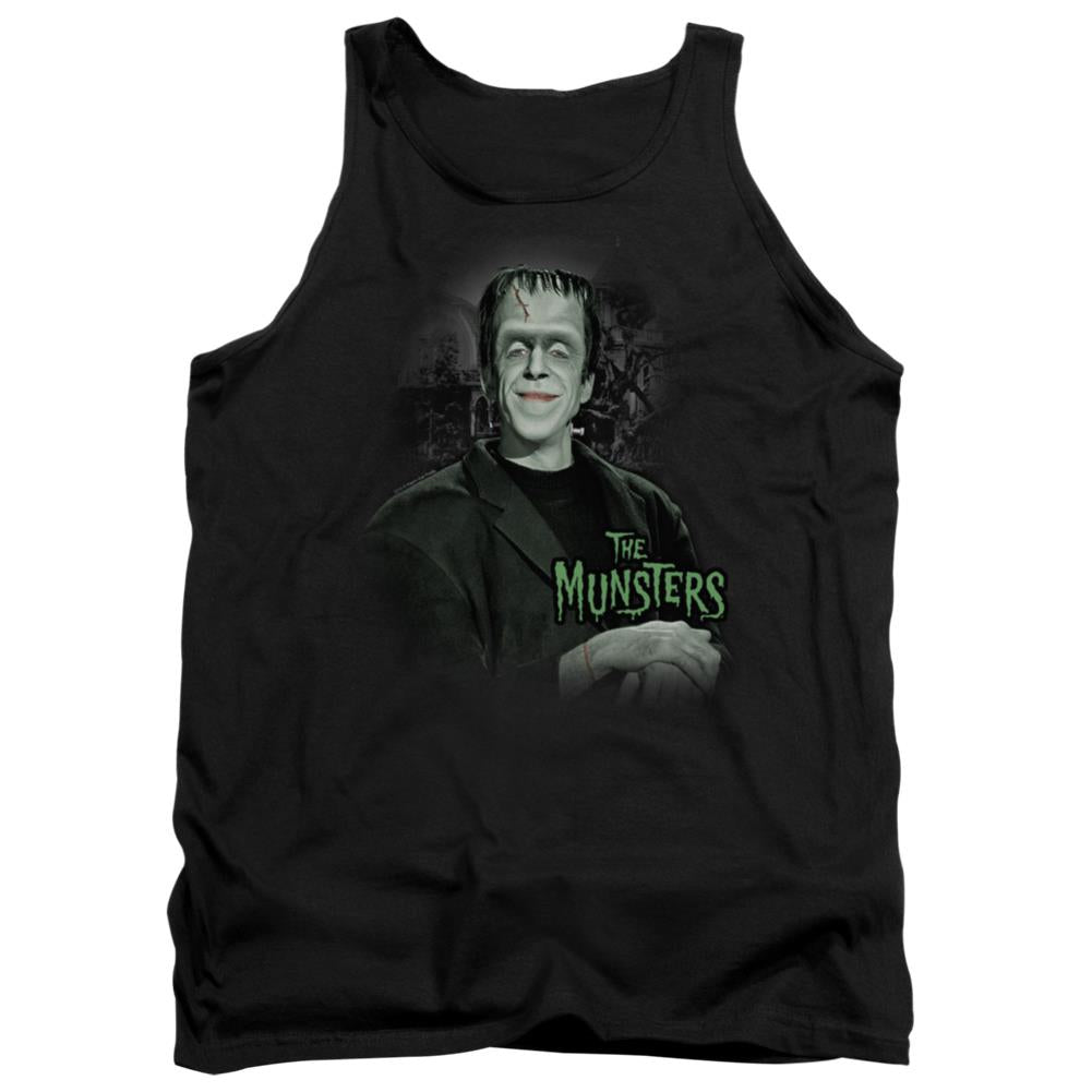 The Munsters Man Of The House Men's 18/1 Cotton Tank Top