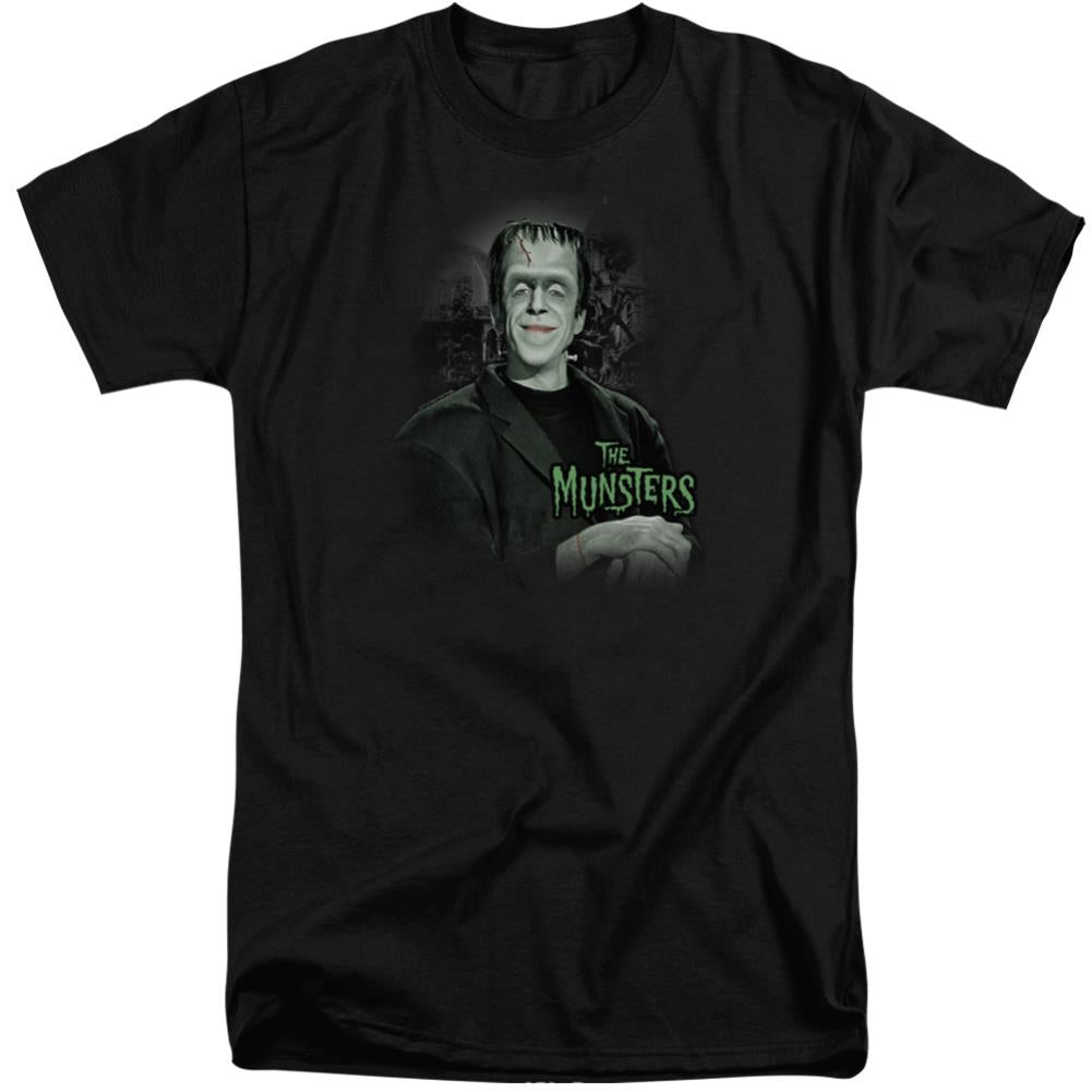 The Munsters Man Of The House Men's 18/1 Tall Cotton Short-Sleeve T-Shirt