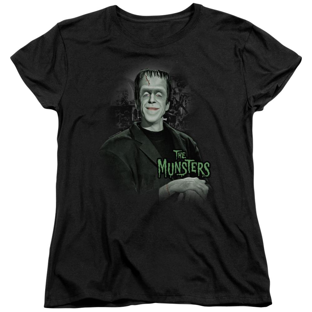 The Munsters Man Of The House Women's 18/1 Cotton Short-Sleeve T-Shirt