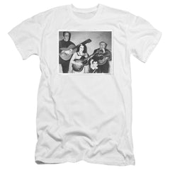 The Munsters Play It Again Men's Ultra-Soft 30/1 Cotton Slim Short-Sleeve T-Shirt