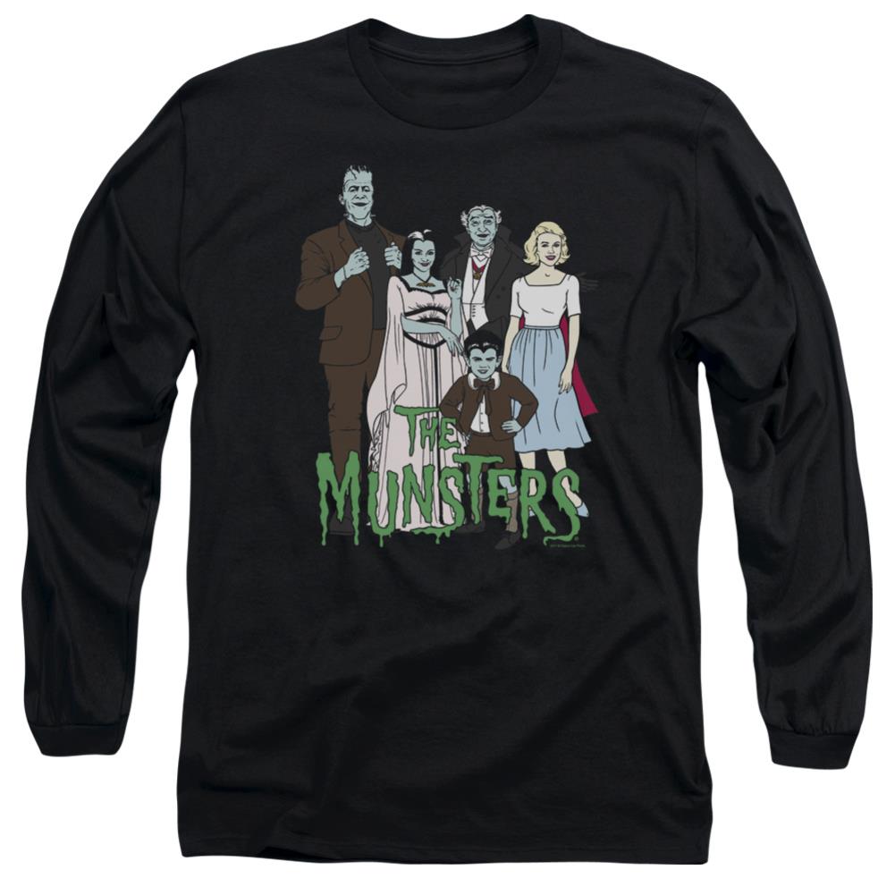 The Munsters The Family Men's 18/1 Cotton Long-Sleeve T-Shirt