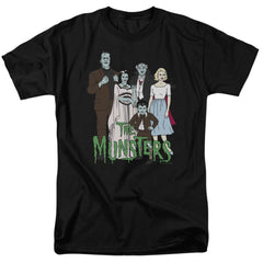 The Munsters The Family Men's 18/1 Cotton Short-Sleeve T-Shirt