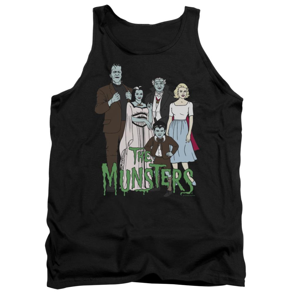 The Munsters The Family Men's 18/1 Cotton Tank Top