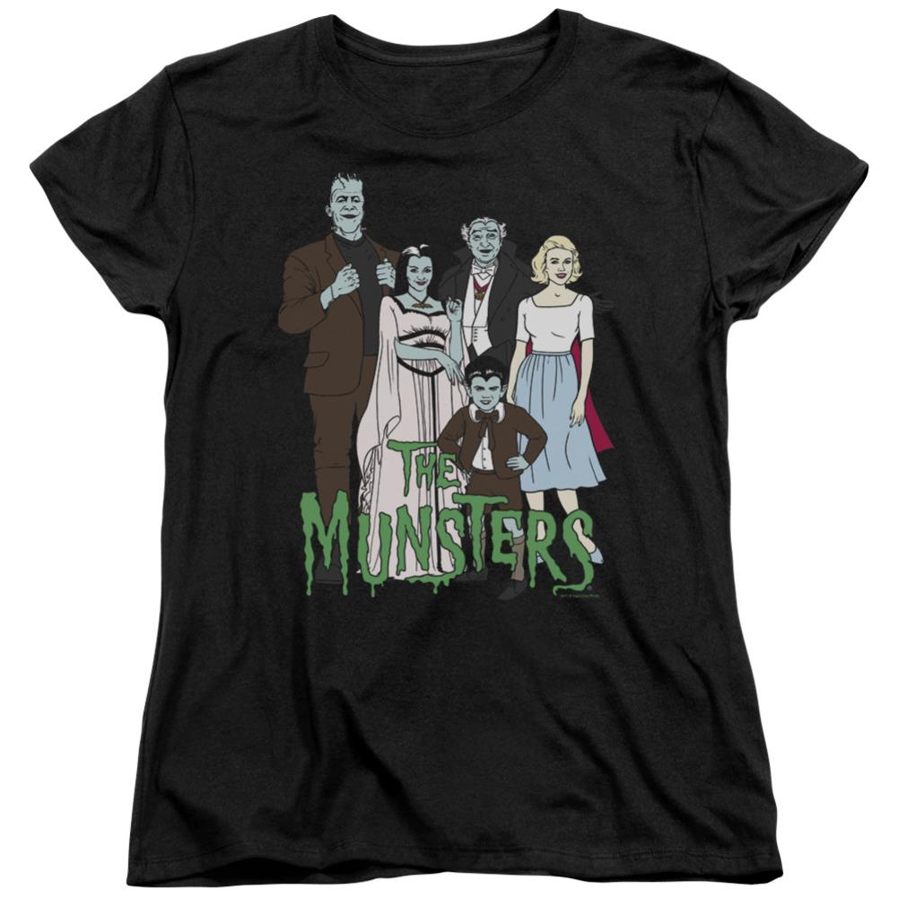 The Munsters The Family Women's 18/1 Cotton Short-Sleeve T-Shirt