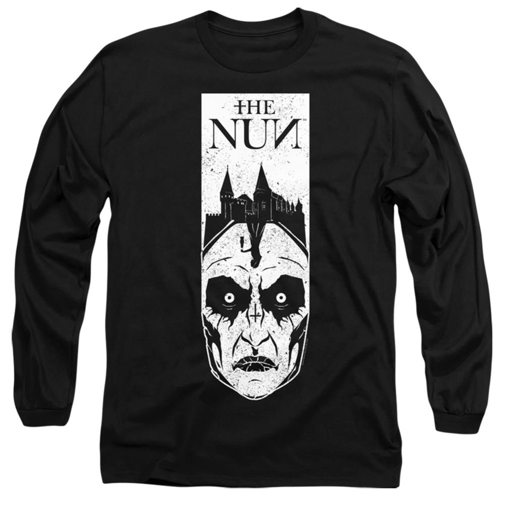 The Nun Gaze Men's 18/1 Cotton Long-Sleeve T-Shirt