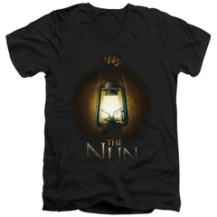 The Nun Lantern Men's 30/1 Cotton Slim V-Neck T-Shirt