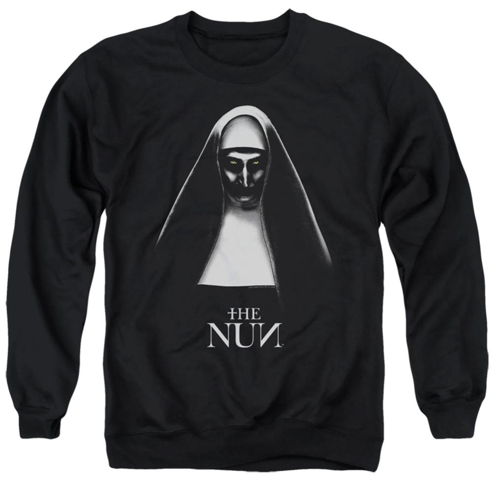 The Nun The Nun Men's Crewneck 50 50 Poly Long-Sleeve T-Shirt