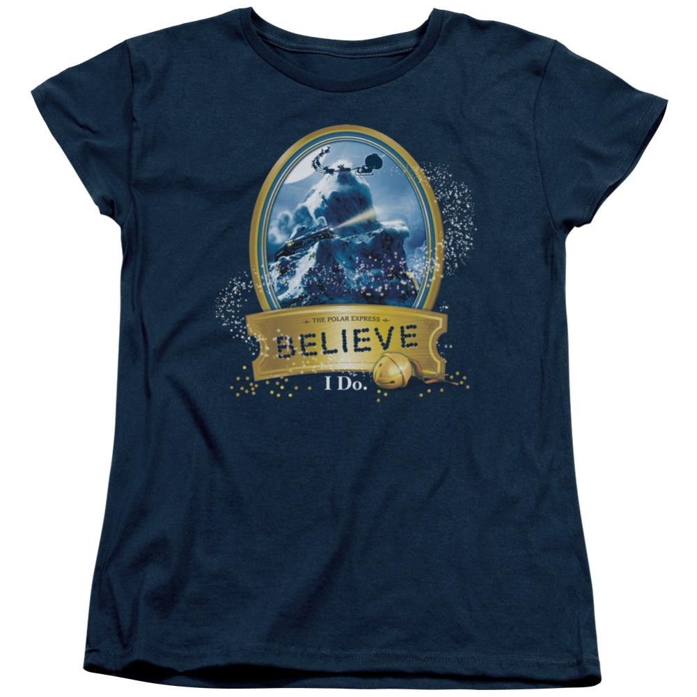 The Polar ExpreShort-Sleeve T-Shirtrue Believer Women's 18/1 Cotton Short-Sleeve T-Shirt