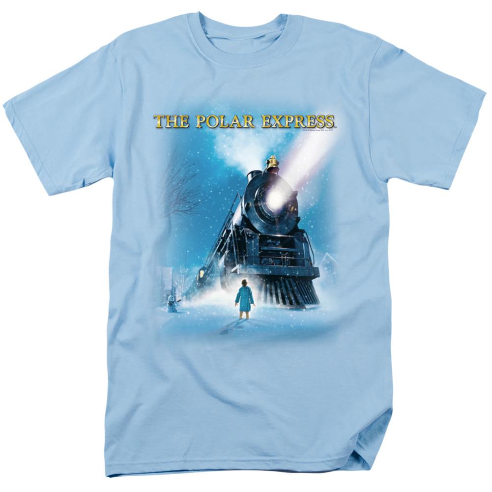 The Polar Express Big Train Men's 18/1 Cotton Short-Sleeve T-Shirt