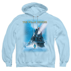 The Polar Express Big Train Men's Pull-Over 75 25 Poly Hoodie