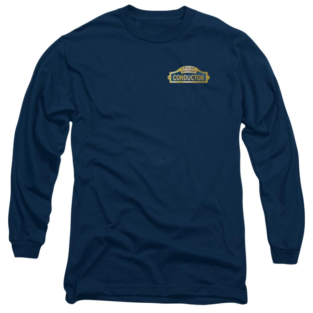 The Polar Express Conductor Men's 18/1 Cotton Long-Sleeve T-Shirt