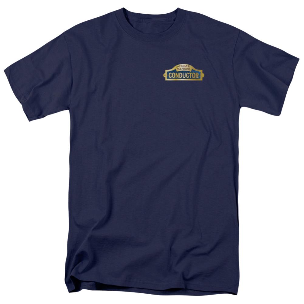 The Polar Express Conductor Men's 18/1 Cotton Short-Sleeve T-Shirt