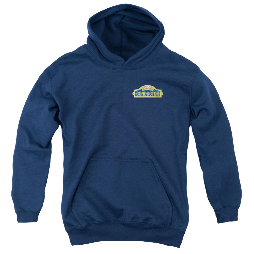 The Polar Express Conductor Youth Cotton Poly Pull-Over Hoodie