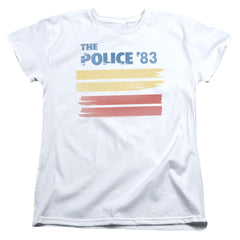 The Police 83 Women's 18/1 Cotton Short-Sleeve T-Shirt