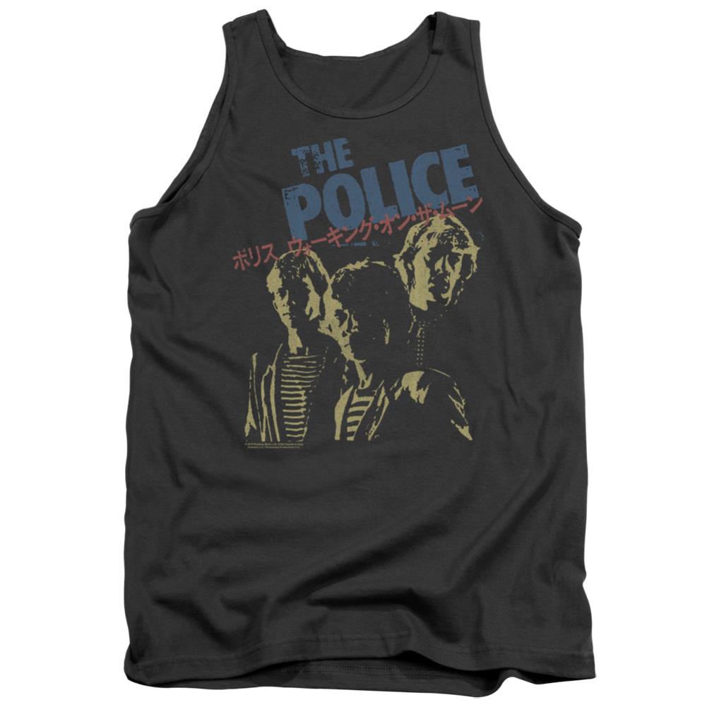 The Police Japanese Poster Men's 18/1 Cotton Tank Top