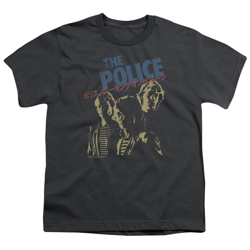 The Police Japanese Poster Youth 18/1 100% Cotton Short-Sleeve T-Shirt