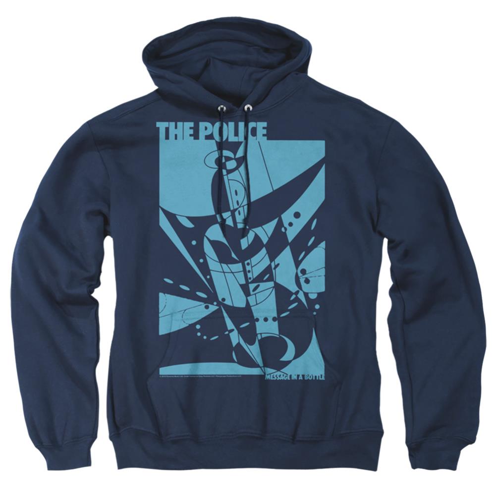 The Police Message In A Bottle Men's Pull-Over 75 25 Poly Hoodie