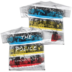 The Police Synchronicity (Front/Back Print) Youth Regular Fit Poly Short-Sleeve T-Shirt