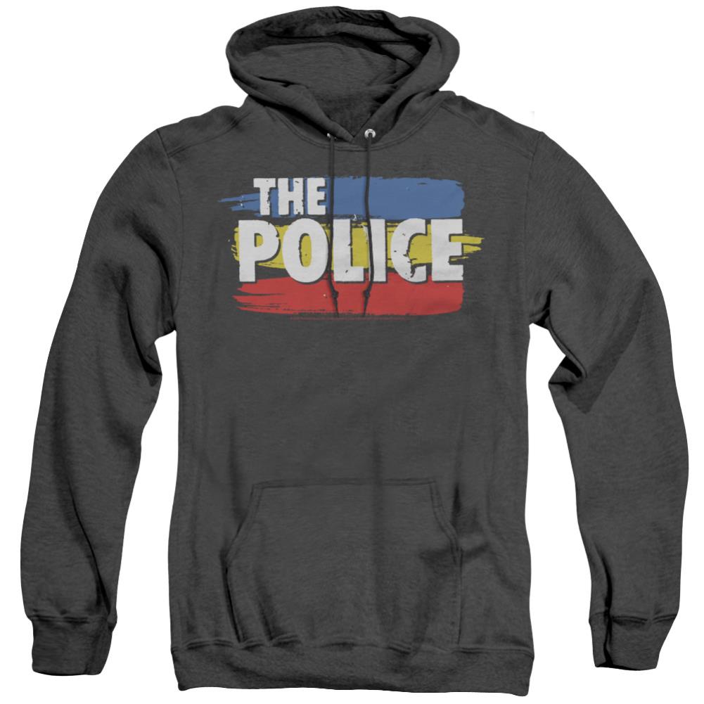 The Police Three Stripes Logo Men's Pull-Over Hoodie