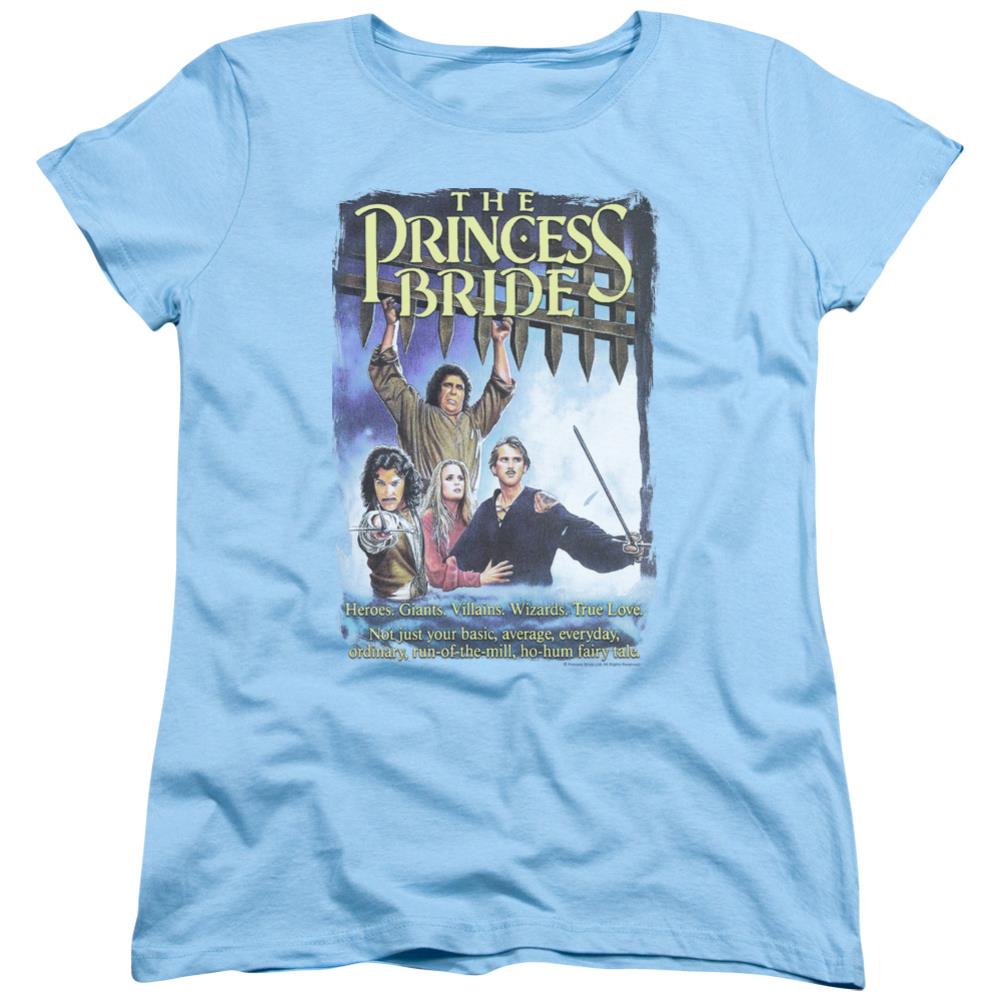 The Princess Bride Alt Poster Women's 18/1 Cotton Short-Sleeve T-Shirt