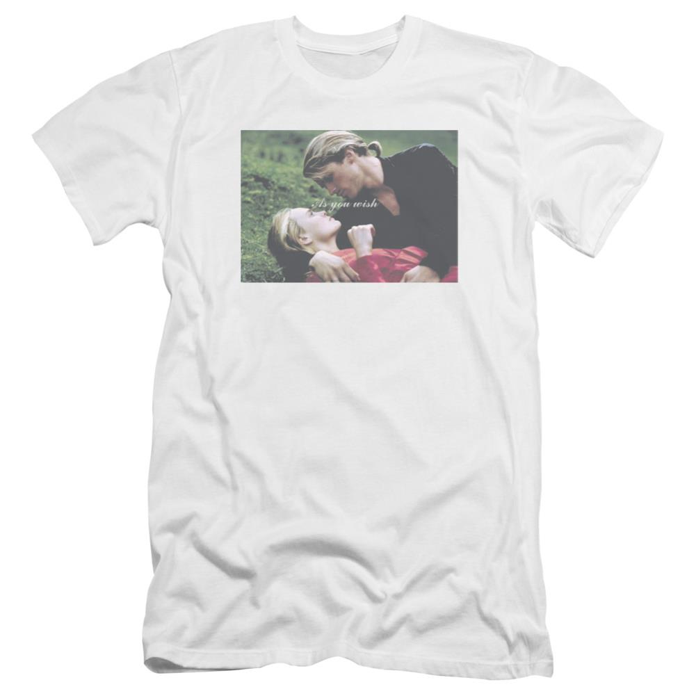 The Princess Bride As You Wish Men's Ultra-Soft 30/1 Cotton Slim Short-Sleeve T-Shirt