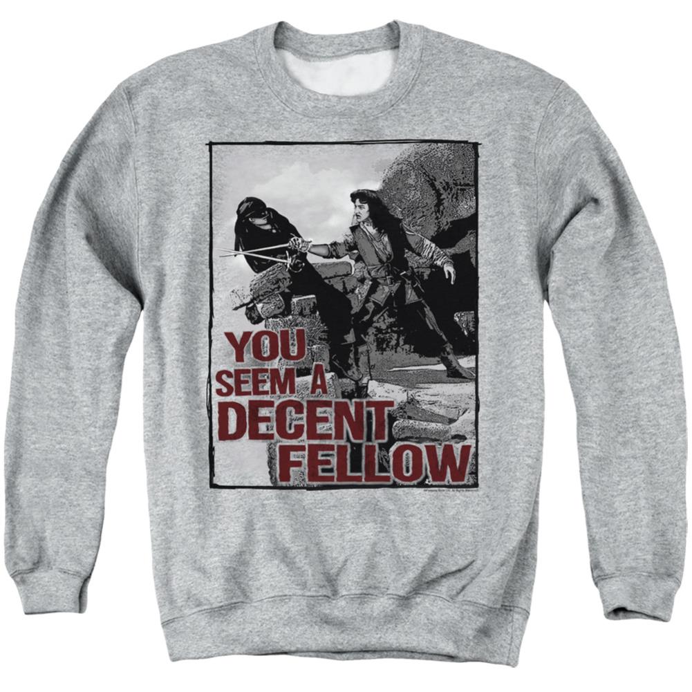 The Princess Bride Fellow Men's Crewneck 50 50 Poly Long-Sleeve T-Shirt