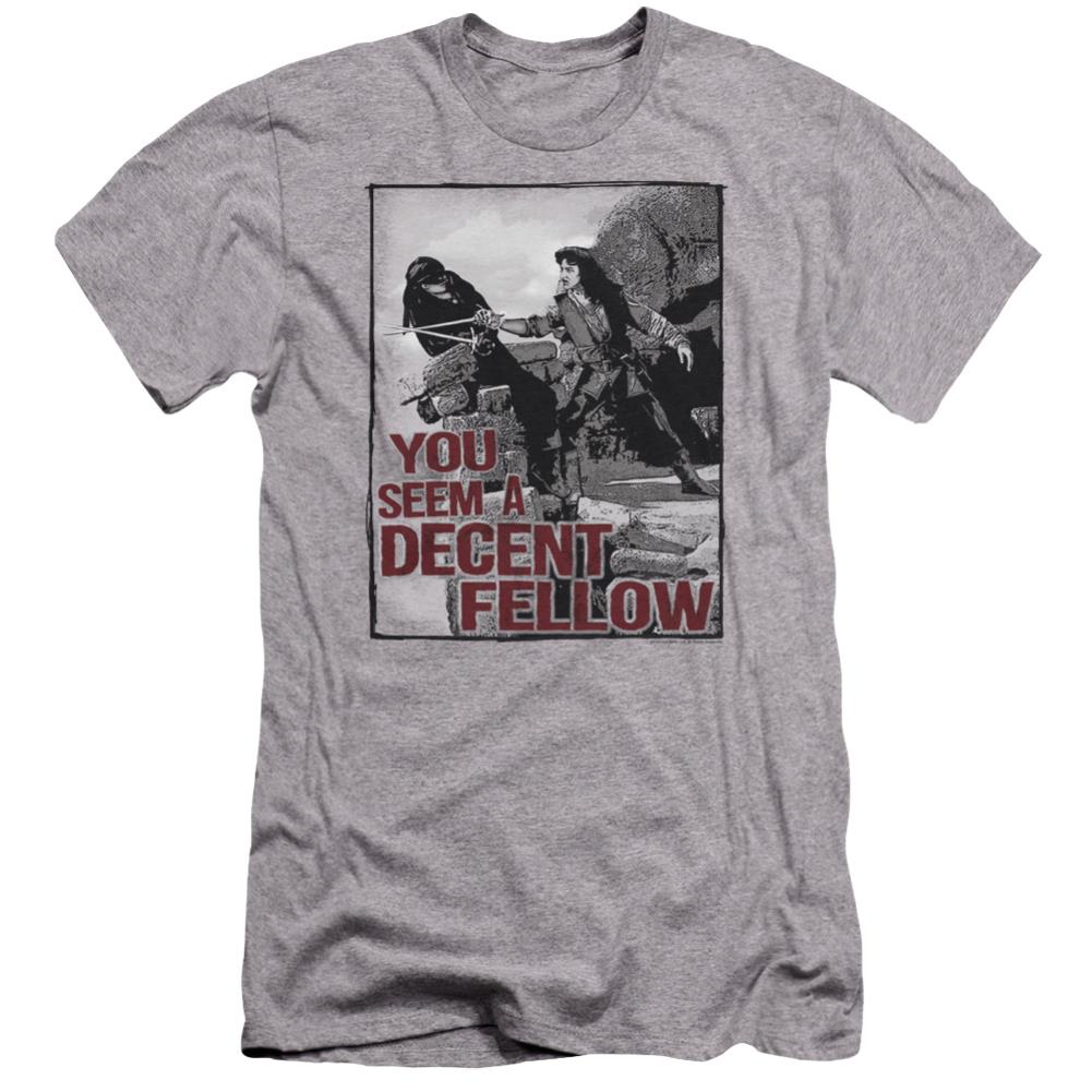 The Princess Bride Fellow Men's Ultra-Soft 30/1 Cotton Slim Short-Sleeve T-Shirt