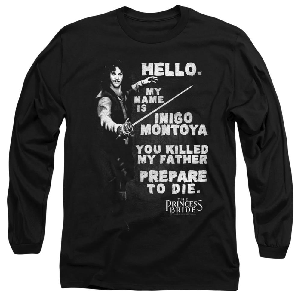 The Princess Bride Hello Again Men's 18/1 Cotton Long-Sleeve T-Shirt