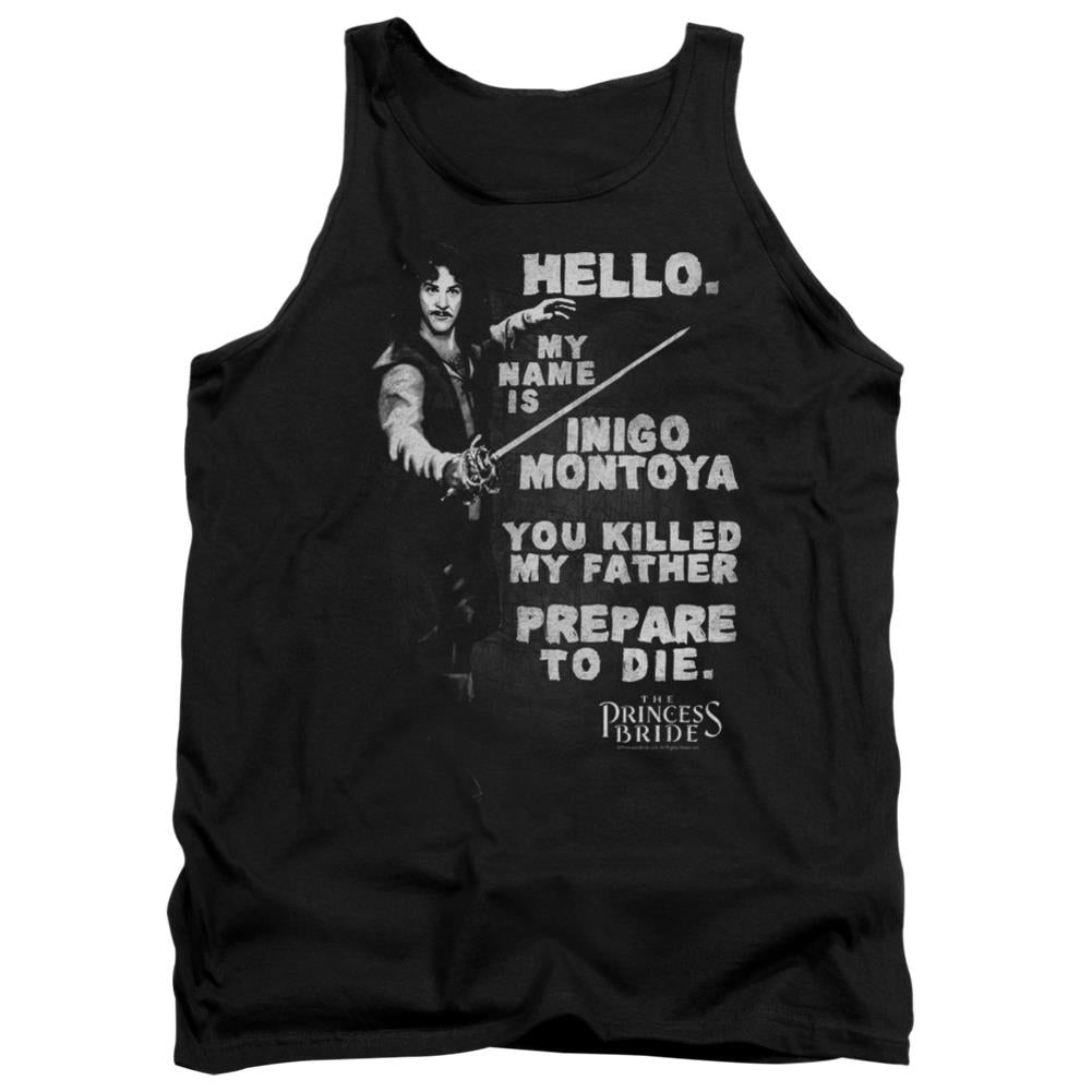 The Princess Bride Hello Again Men's 18/1 Cotton Tank Top