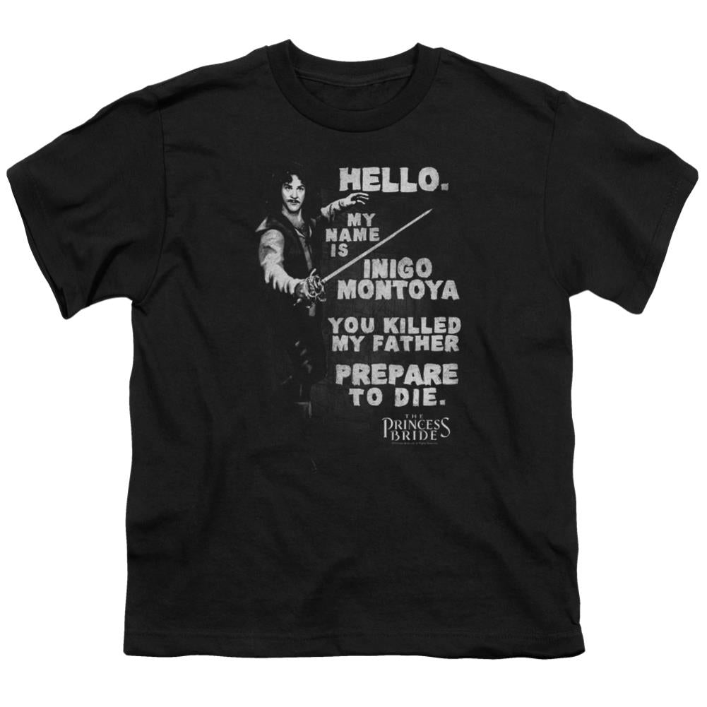 The Princess Bride Hello Again Youth 18/1 100% Cotton Short-Sleeve T-Shirt