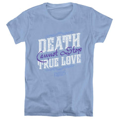 The Princess Bride Love Over Death Women's 18/1 Cotton Short-Sleeve T-Shirt
